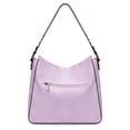 thumbnail image 5 of Montana West Hobo Bag for Women Crossbody Purse and Handbags Ladies Chic Shoulder Bags, Light Purple, 5 of 9