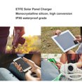 thumbnail image 4 of Folding Solar Panel, IPX6 Waterproof 40W 5V 18V Solar Panel   For Electronic Charging, 4 of 8