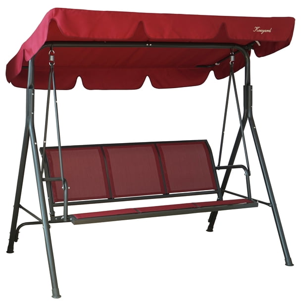 kozyard belle 3 person swing