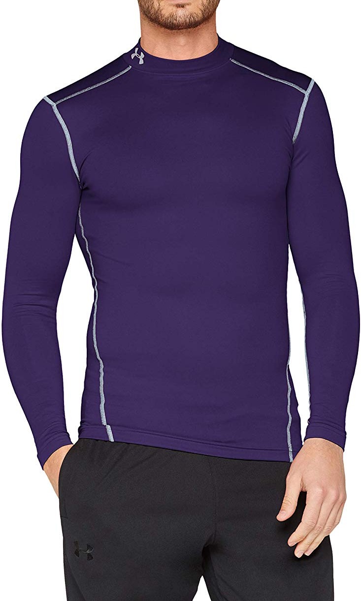 Download Under Armour - Mens Activewear Long Sleeve Top Medium Mock ...
