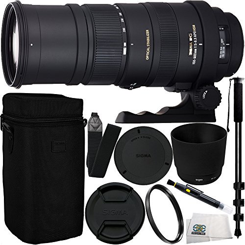 Sigma 150 500mm F 5 6 3 Apo Dg Os Hsm Lens For Nikon F Mount Bundle
