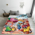 thumbnail image 5 of Kirby Blanket Super Soft Cozy Throw Blanket Fuzzy Comfy Flannel Blanket Warm Plush Blankets For Couch, Sofa, Bed 60"X50", 5 of 6