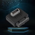 thumbnail image 3 of Adaptador enchufe conversión USB3.0 19/20p a Type-E Panel delantero Máx Velocidad transmisión 10 Gbps para la placa base computadora, 3 of 7
