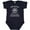 Navy Blue, variant on Inktastic Kennebunkport Maine Boys or Girls Baby Bodysuit