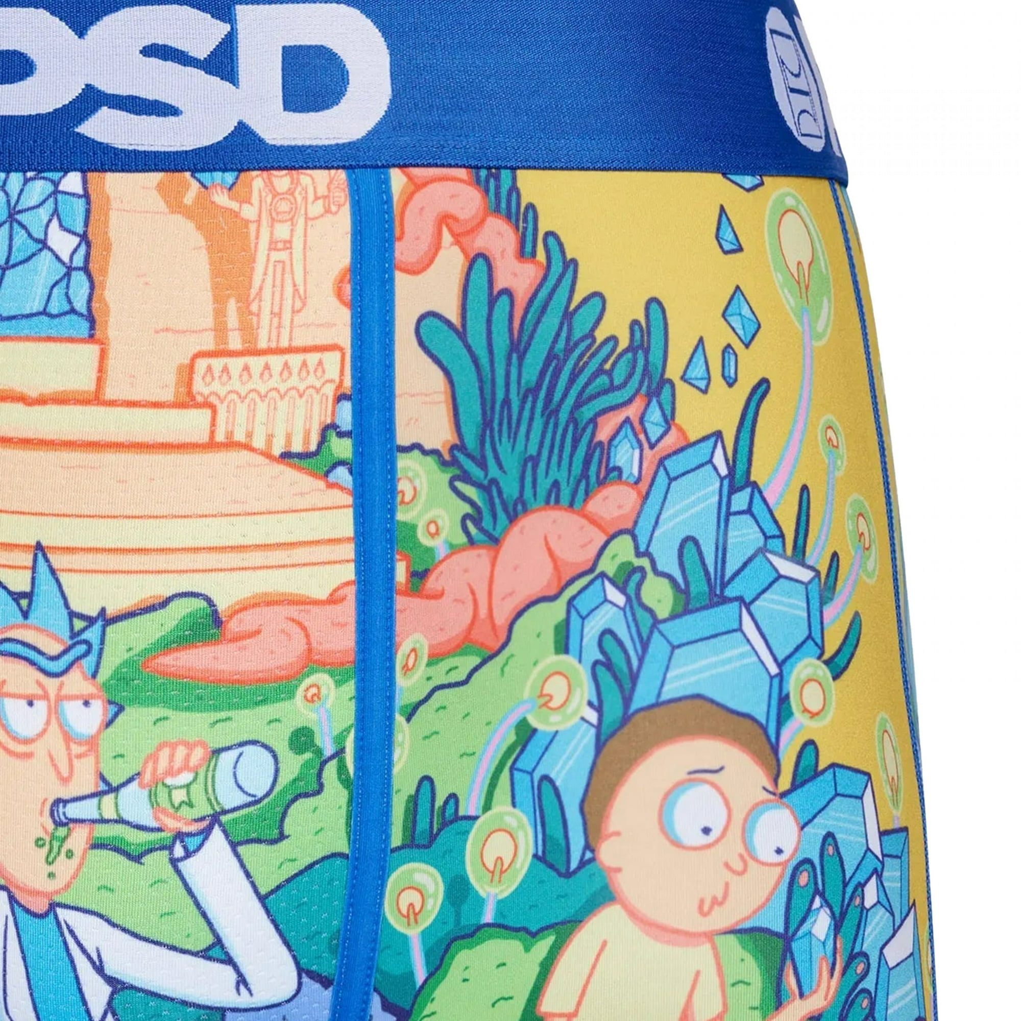 Rick And Morty Hangin Around PSD Calecon Xxlarge 44 46 Walmart