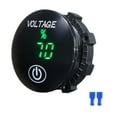 thumbnail image 4 of hengtong Car Digital Monitor 12V 24V Sturdy Vehicle Repair Parts Voltmeter Teste, 4 of 9