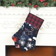 thumbnail image 6 of Dog Paw Decorative Socks 17x11.8in Top With A Strap Design For Easy Hanging For Festive Christmas Party Decorations Independence Day Theme Star (3), 6 of 8