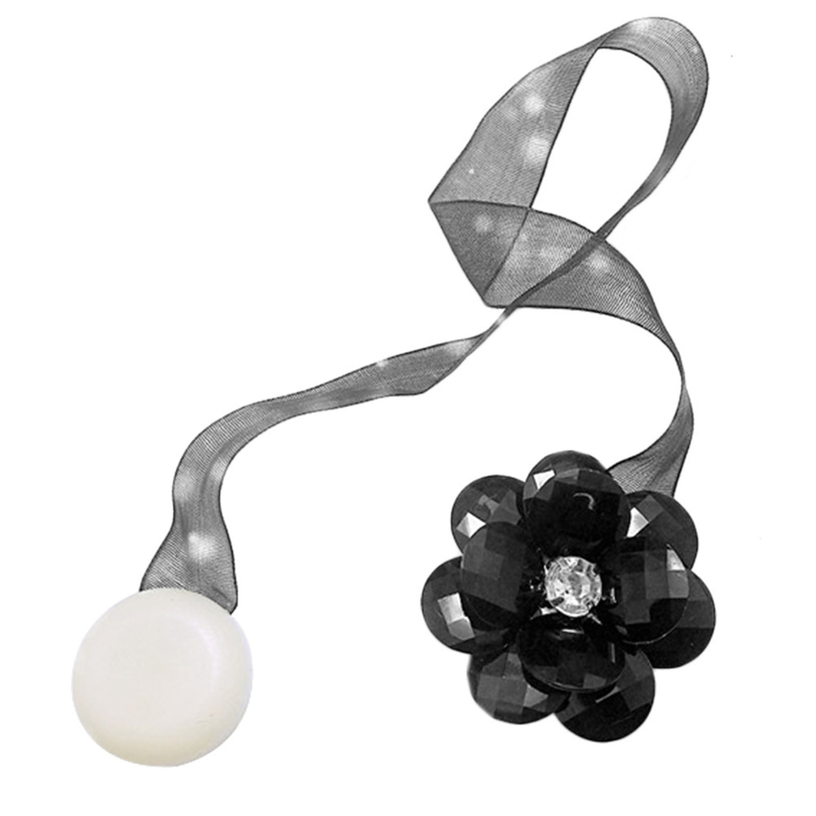 Curtain Tiebacks,Floral Tiebacks Voile Net Door Window