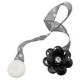 thumbnail image 2 of D-GROEE 1Pair Curtain Tiebacks, Magnetic Flower Curtain Clips Buckle, Simple and Elegant Modern Style Decorative Drapery Holdbacks Rope Holder for Home, Office, 2 of 7