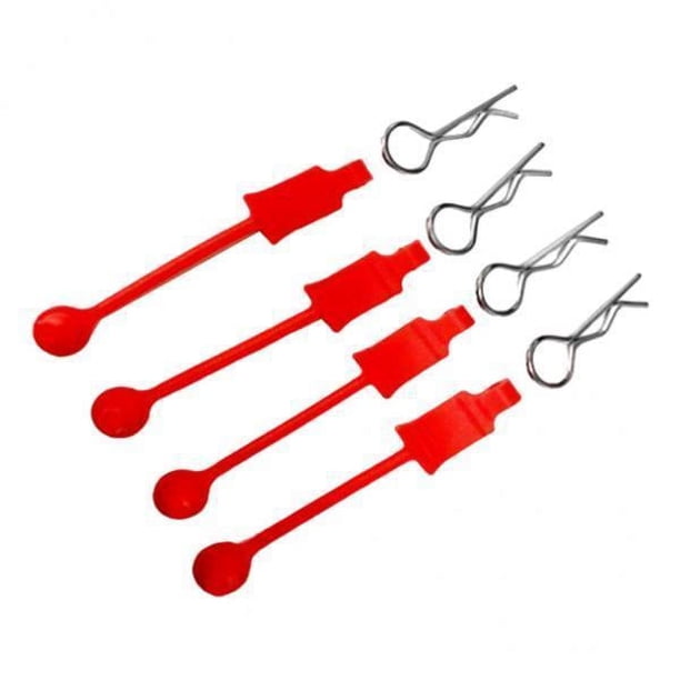 Clips de carcasa de carrocería de coche RC,modelo de carcasa de coche rc clips de carrocería pines piezas de coche ,kit de accesorios de actualización de coche RC a escala 1/10,clips de