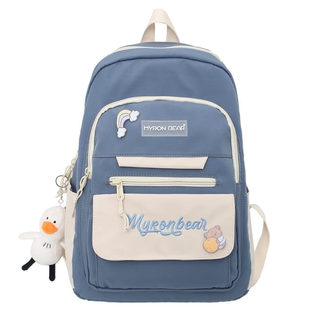 Girl's School Bag High School Student Large Capacity Backpack Elementary School Student Backpack for Boys Teens