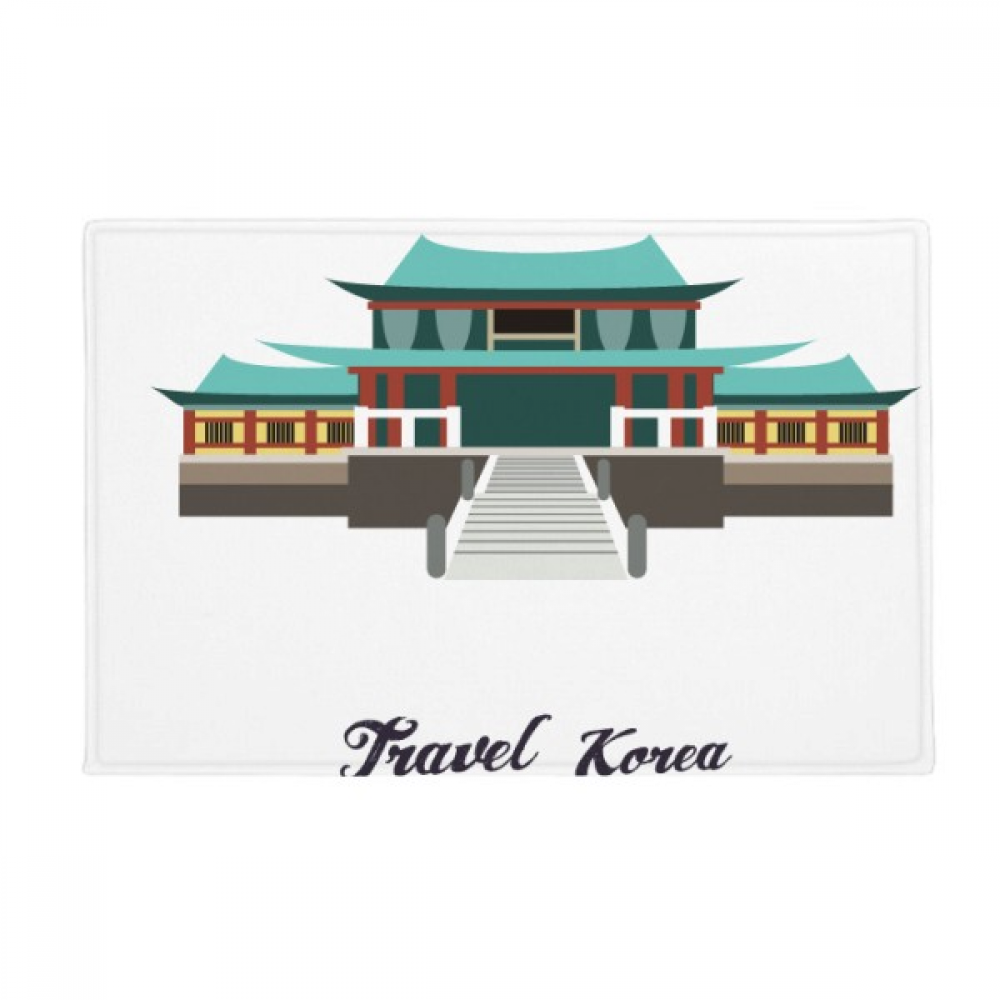 Traditional In Korea Ground Mat Non Slip Floor Bathroom Door Rug Carpet