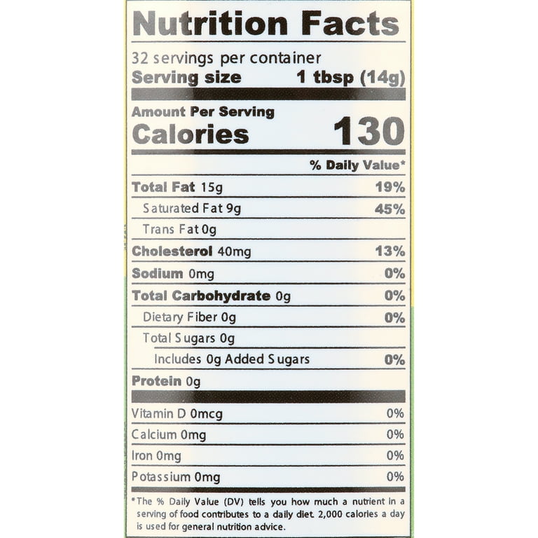 India's Nature Pure Cow Ghee, 16 oz Glass Jar, 1 count, Gluten-Free, Clarified Butter