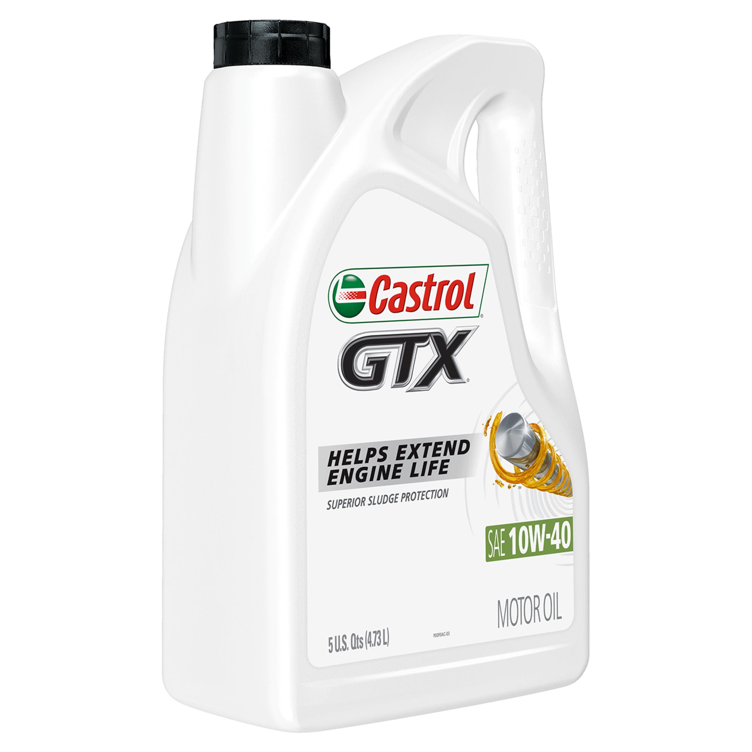  Castrol - Aceite de motor sintético completo, 06246 EDGE 10W-40,  1 cuarto de galón, paquete de 6 : Automotriz