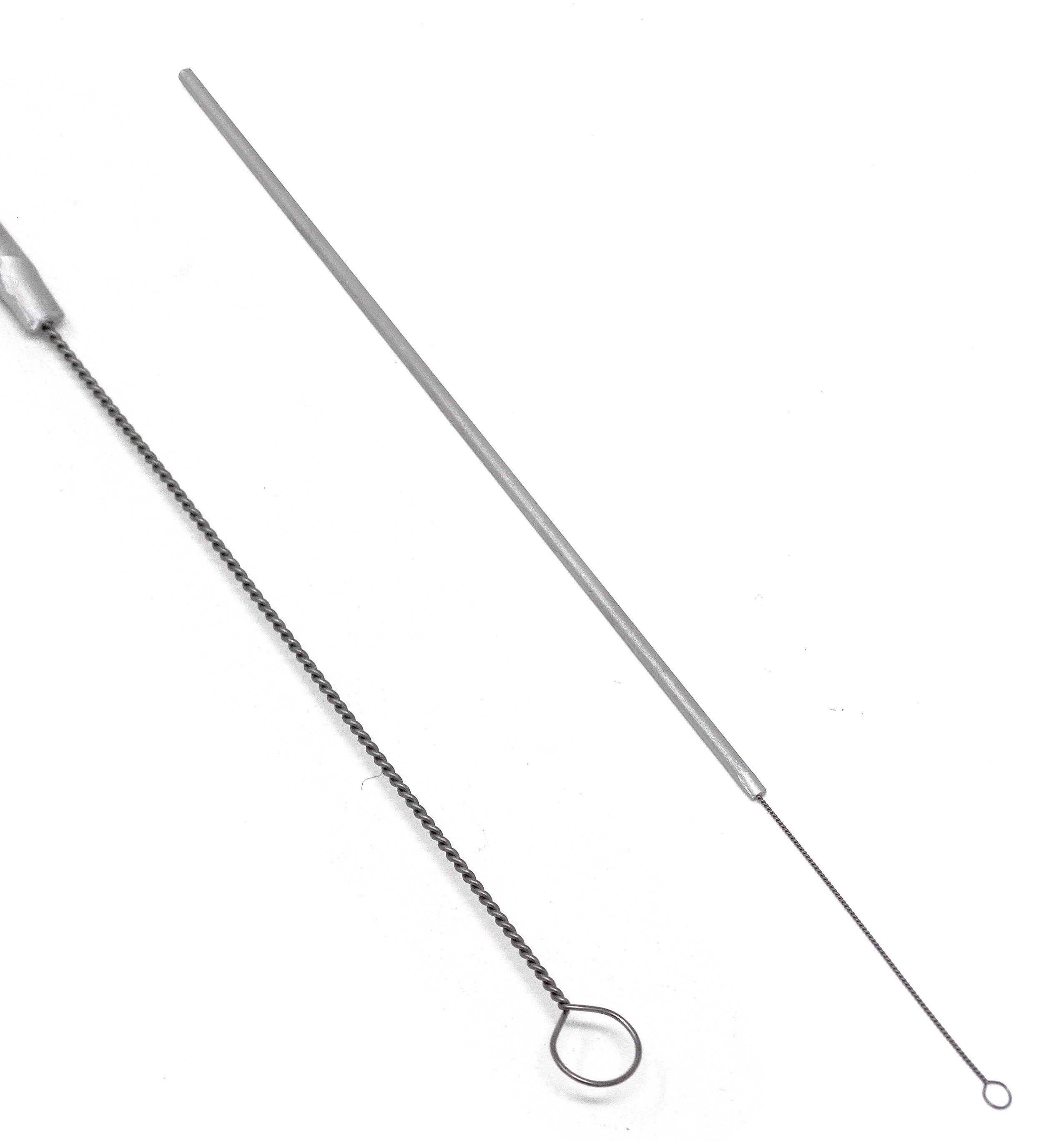 A2ZSCILAB Bacterial Inoculating Loop 5 mm, Braided / Twisted Nichrome Wire, With Aluminum Handle