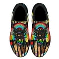 thumbnail image 2 of Hippie Peace In A World Where You Can Be Anything Be Kind Shoes Sneakers Black Size 9.5, 2 of 7