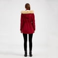 thumbnail image 5 of Parka de invierno para mujer, abrigo corto, abrigo de invierno para mujer, abrigo acolchado, abrigo para mujer, chaqueta de invierno, chaqueta cálida, chaqueta para exteriores, capucha,, 5 of 5