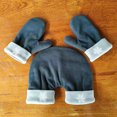 thumbnail image 4 of Guardurnaity Par de guantes de poliéster para pareja, de invierno y Navidad, con puños elásticos gruesos y cálidos, resistentes al viento y a guantes y mitones tipo+1, 4 of 6