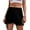 Black, variant on Riforla Women's Elastic Waist Drawstring Casual High Waist Rugged Denim Shorts Women's Fashion Shorts for Women Pink M