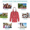 thumbnail image 5 of Easygdp Hohoho3 Boys Hoodie Kids Sweatshirt Youth Pullover With Hood-Small, 5 of 6