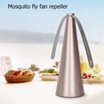 thumbnail image 3 of Ventilador Repelente Moscas Ventilador Repelente Mosquitos Portátil Control Plagas (batería Dorada), 3 of 6