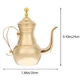 thumbnail image 4 of Quentinu Cafetière en Acier Inoxydable Cafetière Décorative Filtre à Café Cafetière Multifonction, 4 of 6