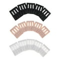 thumbnail image 6 of 5x Bra Extender 4 Hook Womens Adjustable Bra Strap Elastic Back Extension Black, 6 of 8