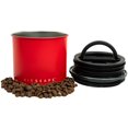 thumbnail image 1 of Recipiente de café de acero inoxidable con diseño planetario Airscape | Contenedor de almacenamiento de alimentos | Tapa hermética patentada | Expulse el exceso de aire para preservar la frescura de l, 1 of 1