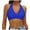 a-8Blue2, variant on Womens Deep V Halter Solid Color Front Wrap Ruched Padded Bikini Top Soft Support Swim Top Simple Basic Swim Tops For Seaside Summer Travel Soft Swimwear XXL