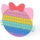 thumbnail image 2 of Huoguo Push Pop Bubble Sensory Fidget Toys, Push It Fidget Toys de gran tamaño, juguete sensorial para apretar para niños adultos, necesidades especiales para aliviar el estrés y la ansiedad, 2 of 3