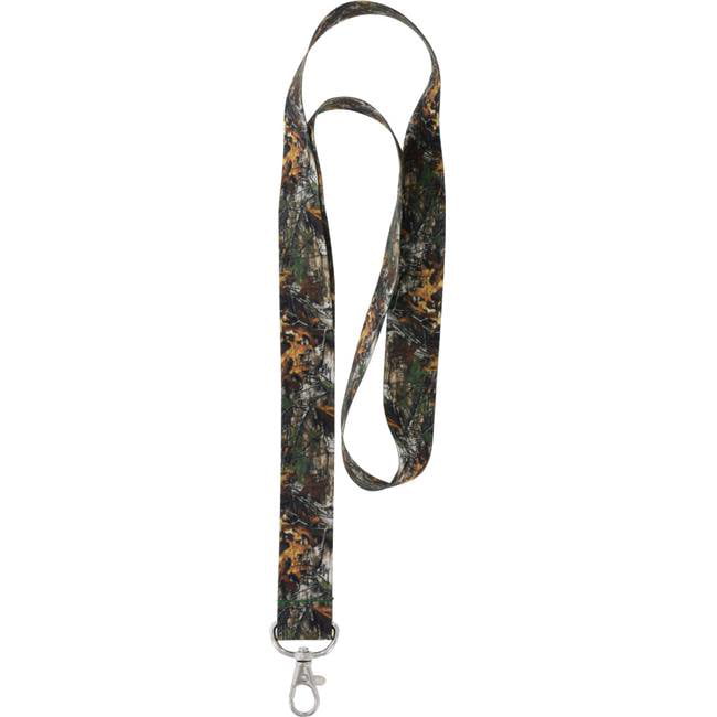 Lavander Camo Lanyard With Quick Release & Carabiner Keychain New Realtree