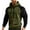Army Green(mens jackets), variant on GuangCheng Mens Color Block Fleece Hoodies,Pullover,Drawstring Hood,Sweatshirt with Kangaroo Pocket,Gray,XL