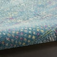 thumbnail image 5 of 8â€™ x 10â€™ Blue Distressed Medallion Area Rug, 5 of 6