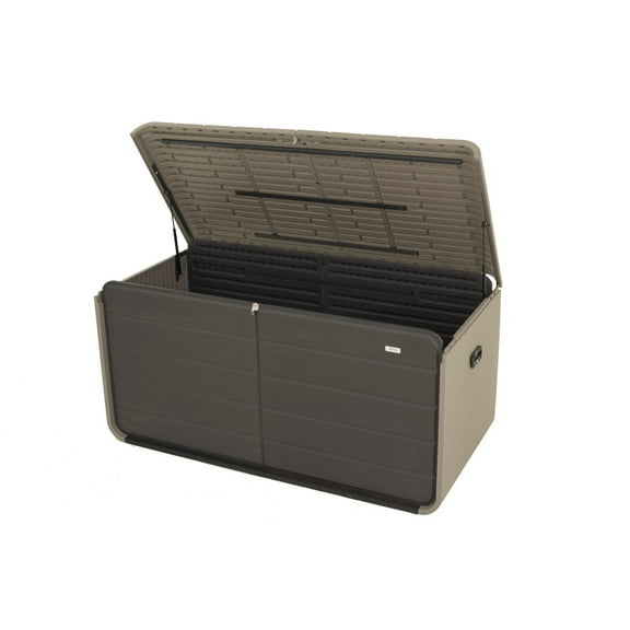 200-Gallon Deck Box with Lock & Wheels - Waterproof Outdoor Storage for Patio Cushions & Pool Equipment