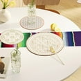 thumbnail image 4 of Isvgxsz Mexican Table Runner, Mexican Serape Table Runner, Woven Table Runner for Mexican Party Wedding Decorations Outdoor Picnics Dining Table Birthday Parties, 4 of 6