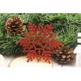 thumbnail image 3 of THONZER 32pcs Glitter Snowflake Ornament 4 Inch for Christmas Tree Decoration, 3 of 6