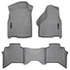 Husky Liners Weatherbeater Series Front & 2nd Seat Floor Liners 98032 Grey Fits select: 2002-2008 DODGE RAM 1500, 2003-2009 DODGE RAM 2500