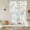 White, variant on Blue Leaves Tie Up Curtains for Windows, Adjustable Balloon Window Shades, Summer Botanical Elegant Pastoral Kitchen Window Treatments Adjustable Roll Up Curtain for Basement/Nursery 52"x45"