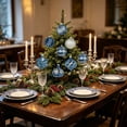 thumbnail image 6 of Honeplcked 24Pcs Blue Christmas Ball Ornaments Set, 2.36 Inch Assorted Shaped Shatterproof Christmas Decorations Tree Balls Hanging for Xmas Tree Wedding Party Holiday Decor, 6 of 6