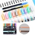 thumbnail image 2 of Dsscvnef Fresh Glitter Pen Diy Student Coloring Items South Stationery Highlighter Gouache Mini 2ml, 2 of 9