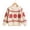 R411 Beige, variant on Ruiwill Christmas Girls Sweater Snowflake Print Crew Neck Long Sleeve Knit Pullover Xmas Top