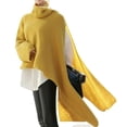 thumbnail image 5 of Chandail à Col Roulé Manches Longues Automne et Hiver pour Femmes Tricoté Coupe-Vent Ample, 5 of 5
