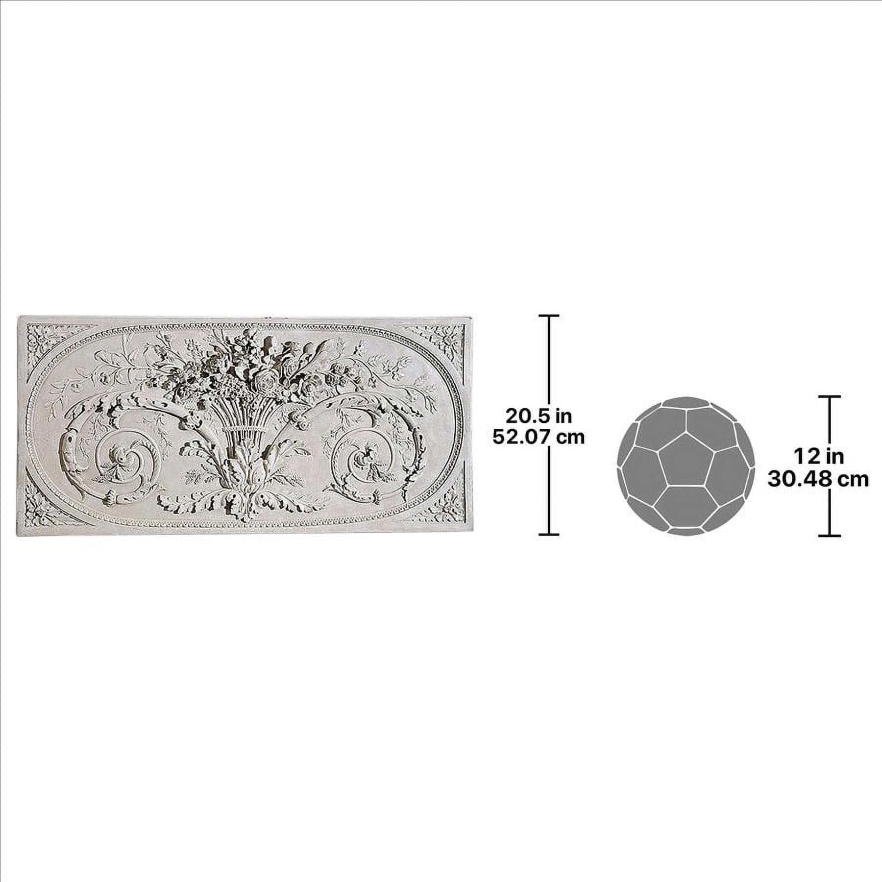 Design Toscano Wandfigur "Süße Hingabe" – 10x13x68,5 Cm, Handbemalt, Aus Steinsplitt & Harz