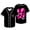Style 1, variant on AJ Lee Merch Love Bites Spider Web Baseball Jacket Unisex Fashion V-neck Short Sleeve Casual T-shirt,M,Style 3