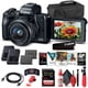 thumbnail image 1 of Canon EOS M50 Mirrorless Camera W/ 15-45mm Lens Black 2680C011 - Basic Bundle Canon 2680C011_edi6_1, 1 of 8