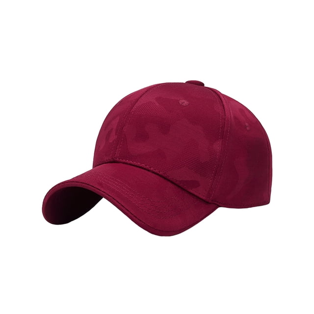 Gorra de béisbol Minnieouse ajustable deportiva Vino rojo