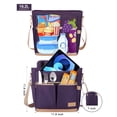 thumbnail image 3 of Bolsa de almuerzo JOYHILL, aislante a prueba de fugas, 16 L, color morado, 3 of 7