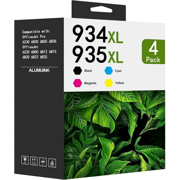 934XL 935XL Ink Cartridges Compatible for HP 934 XL 935 XL Ink Cartridges for OfficeJet 6220 Printer