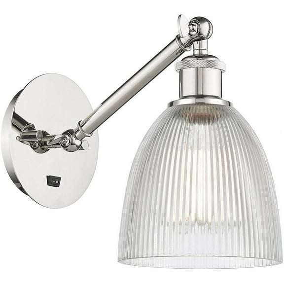 Innovations Lighting - Belfast - 1 Light Wall Sconce In Industrial Style-11.38