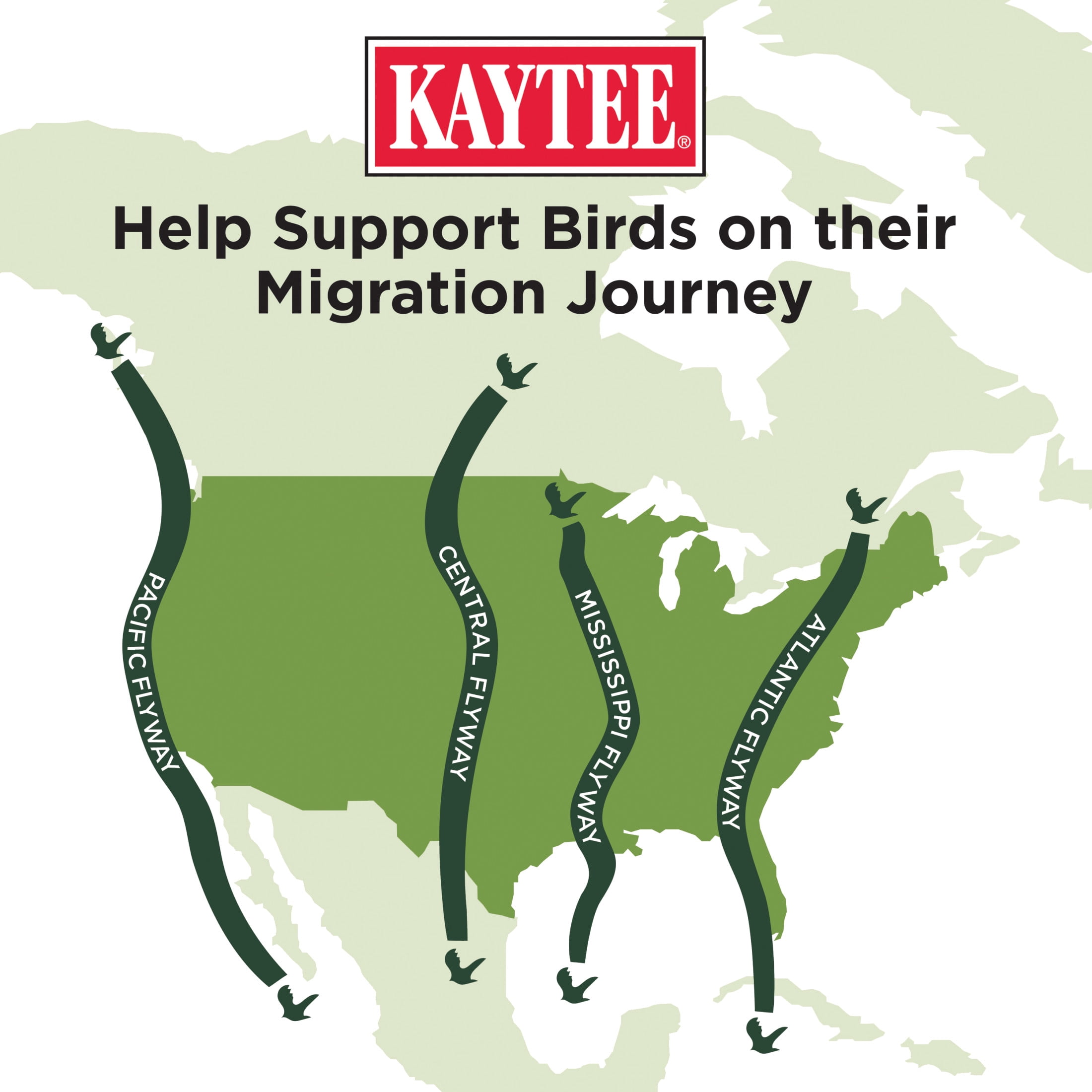 Kaytee Spring Migration Wild Bird Feed with High Energy Ingredients for Migratory Birds, 8 lbs